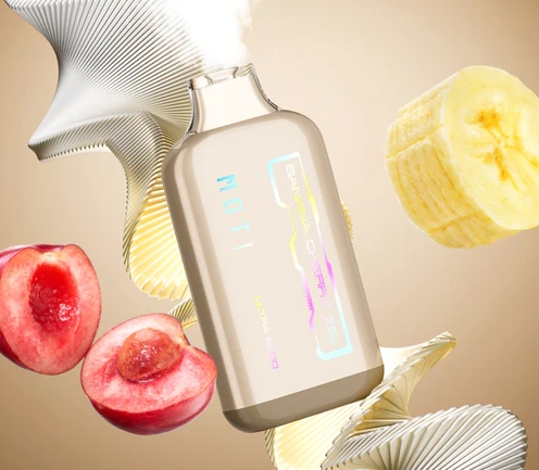 MOTI Ultra 6000 Puffs Vape - wiśnia bananowa: nowy standard smaku i stylu na polskim rynku 2025